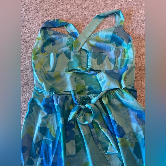 Show Me Your Mumu Mina Midi Dress Womens XXL in Blue Piccadilly Floral 🌸 - Picture 6 of 9